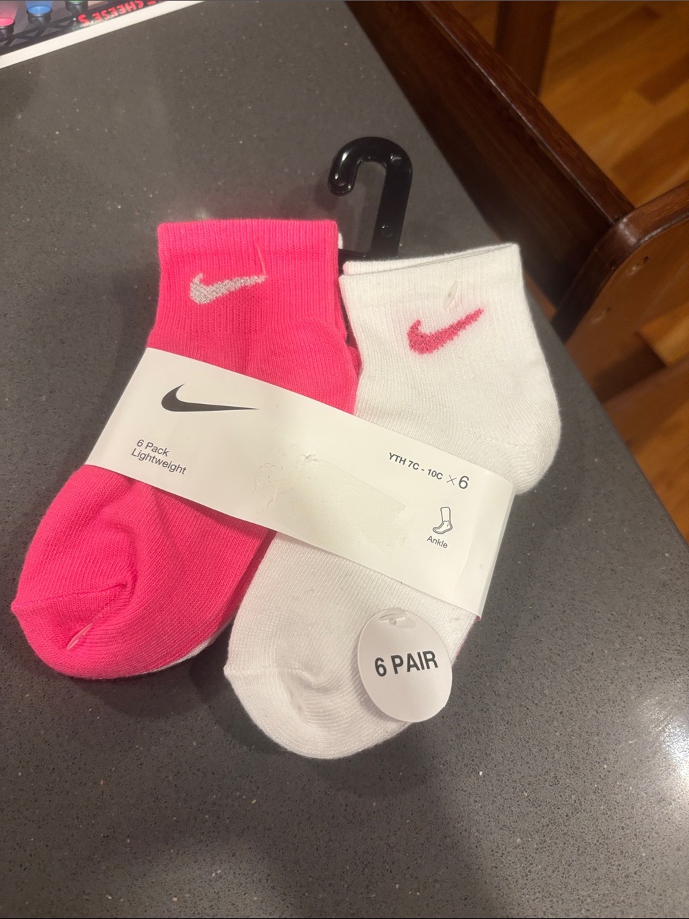 Nike Vibrant Ankle Socks Trio